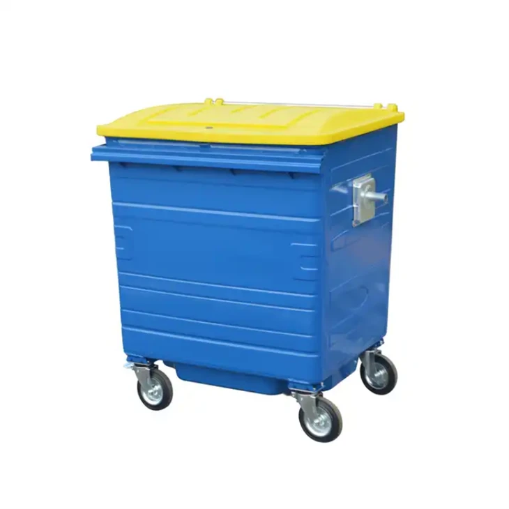 Galvanized Trash Barrels