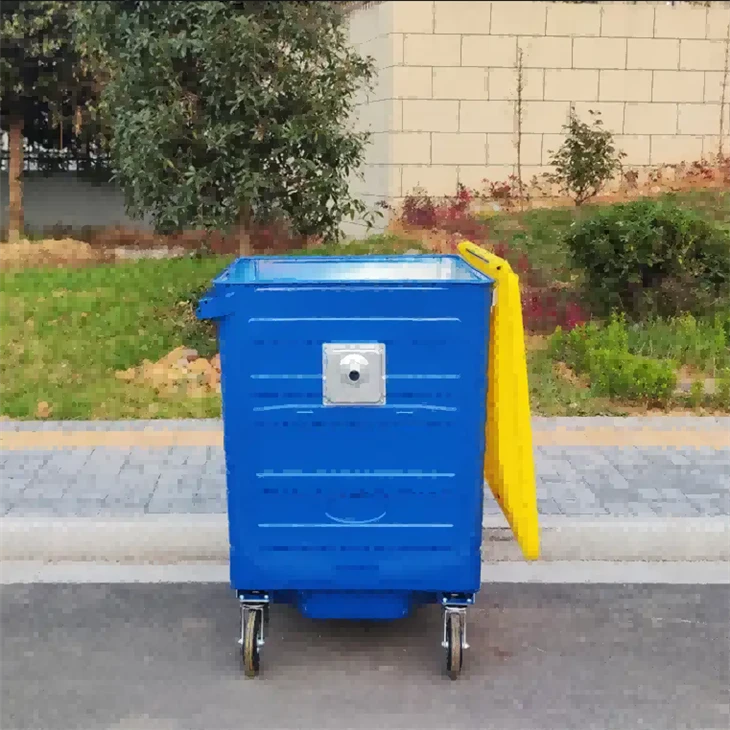 Galvanized Trash Barrels