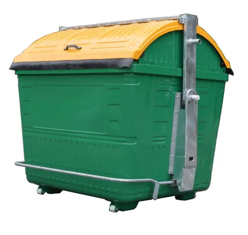 Індивідуальний колір/логотип 2400/3200 літровий промисловий мобільний сміттєвий бак