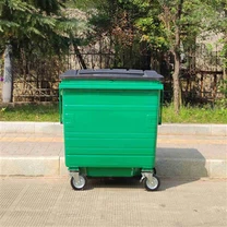 Банка з оцинкованої сталі з кришкою